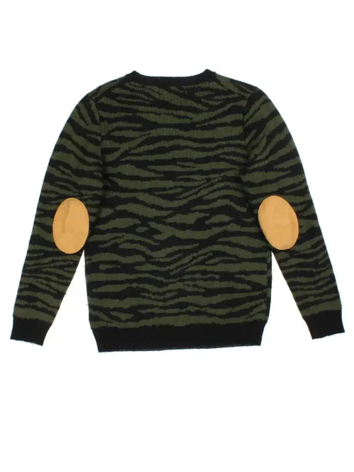 Adidas Originals Tiger Print Jumper (Size M) - Knitwear