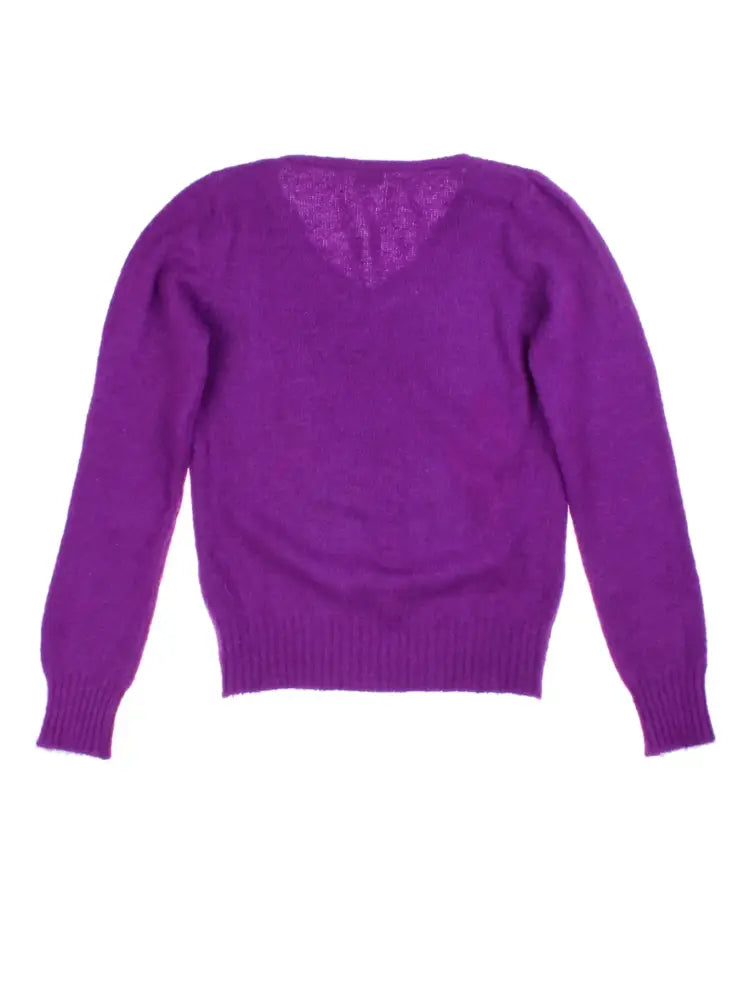 Benetton Argyle Jumper (Size M) - Knitwear
