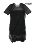 Calvin Klein Sample Mesh Midi Dress (Size S) - Dresses