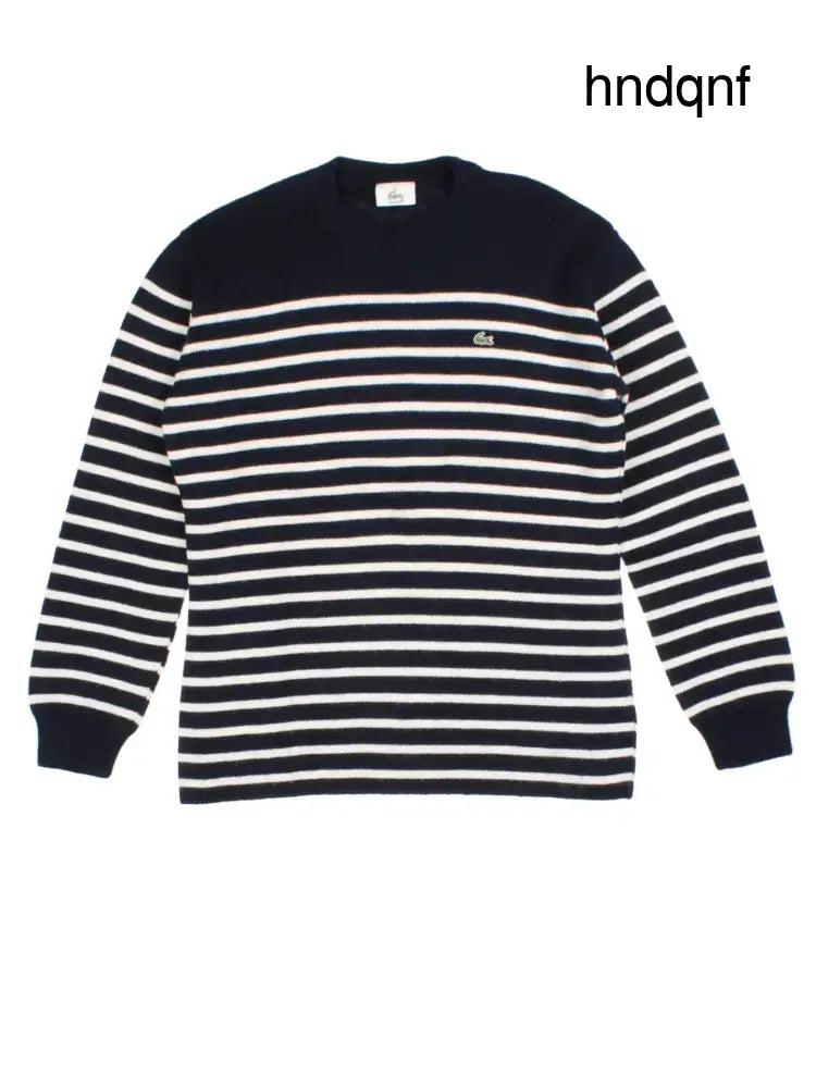 Lacoste Striped Jumper (Size M) - Knitwear