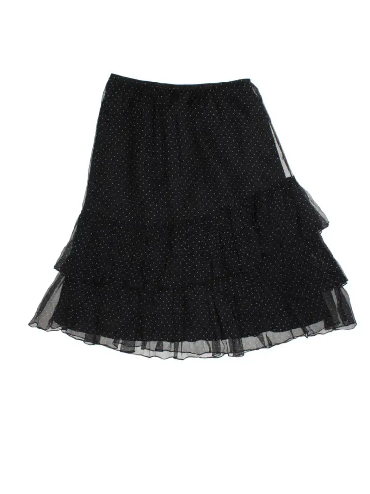 Vintage Midi Skirt (Size M) - Skirts