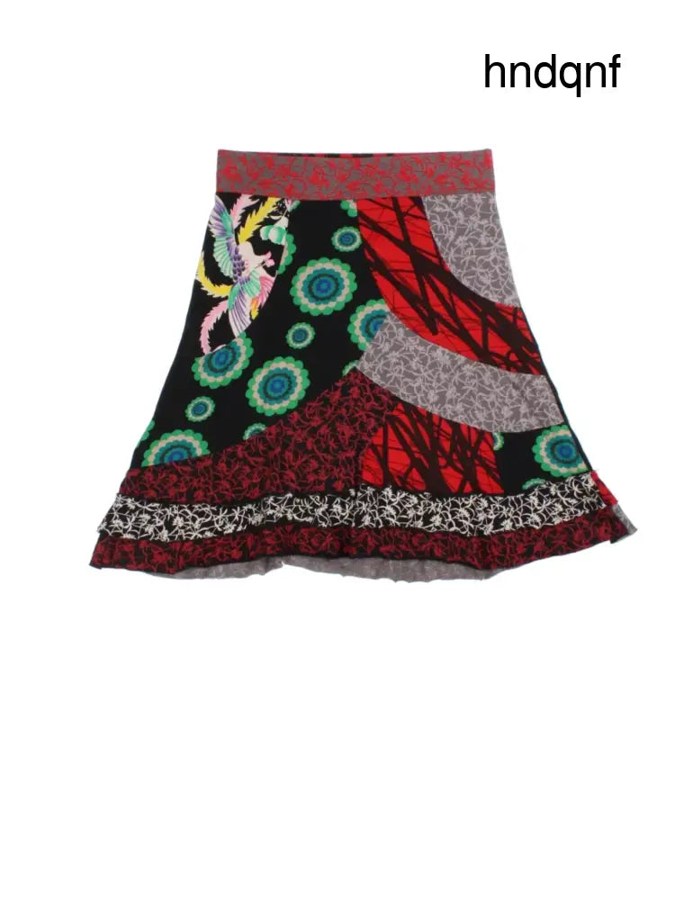 Y2K Desigual Skirt (Size L) - Skirts