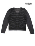 Y2K Just Cavalli Animal Print Jumper (Size XL) - Knitwear