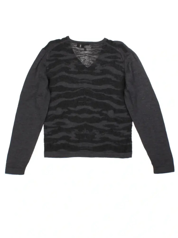 Y2K Just Cavalli Animal Print Jumper (Size XL) - Knitwear