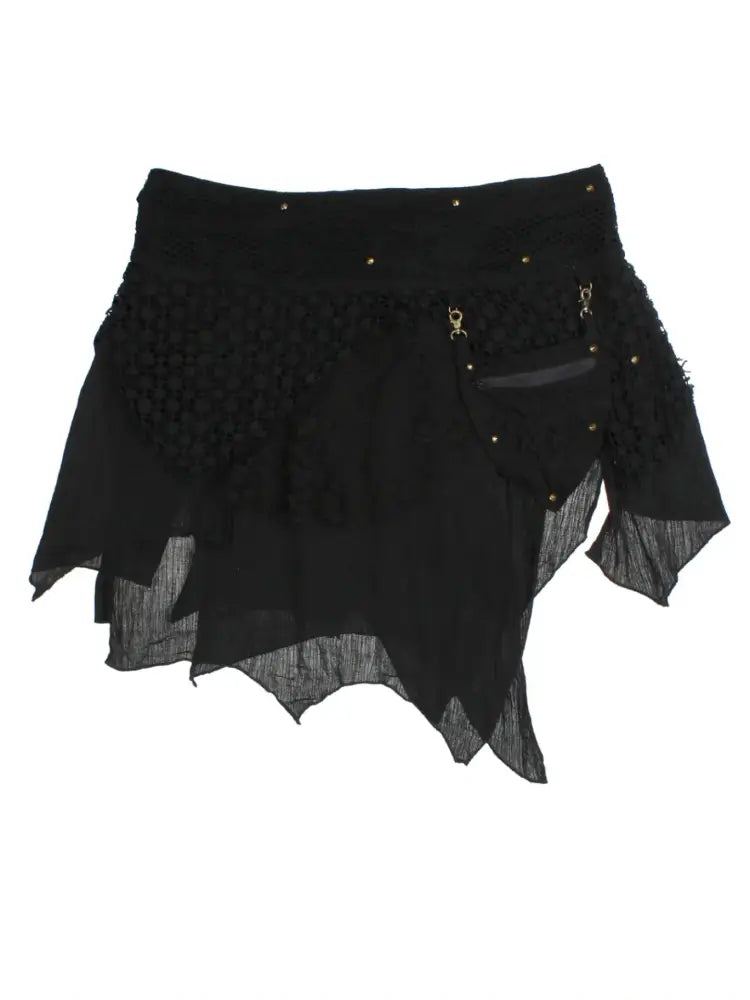 Y2K Layered Mini Skirt (Size XXL) - Skirts