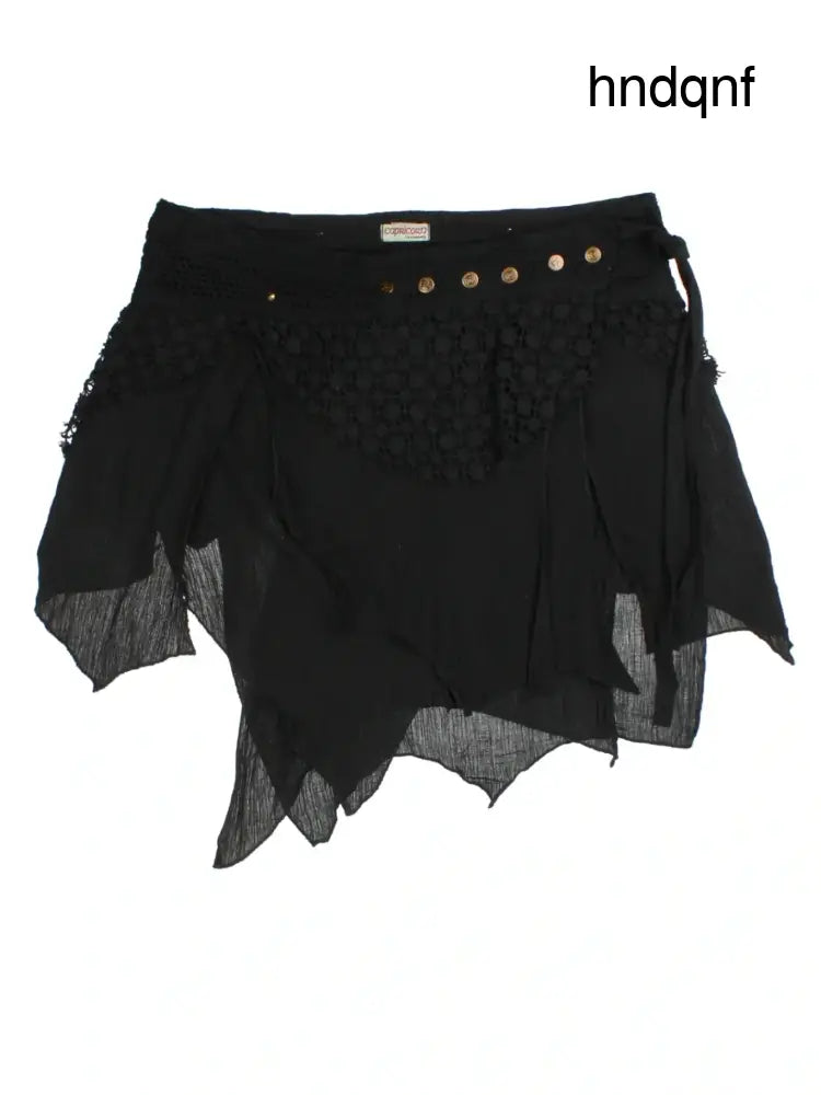 Y2K Layered Mini Skirt (Size XXL) - Skirts