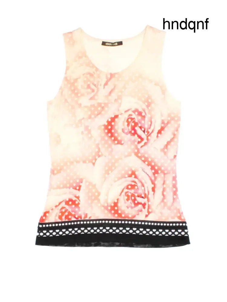 Y2K Roberto Cavalli Sleeveless Top (Size M) - Knitwear