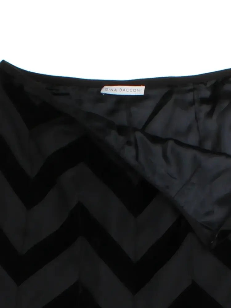 Y2K Zig-Zag Midi Skirt (Size L) - Skirts